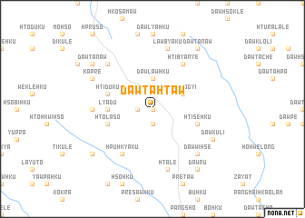 map of Dawta-htaw