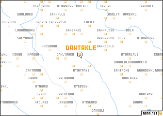 map of Dawta-kle