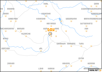 map of Daw