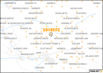 map of Daxberg