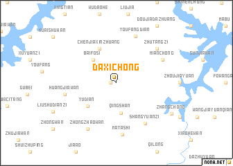 map of Daxichong
