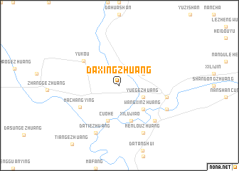 map of Daxingzhuang