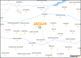 map of Daxujia