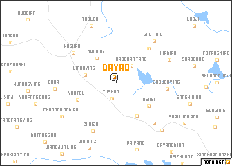 map of Dayao