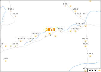 map of Daya