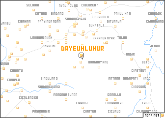 map of Dayeuhluhur