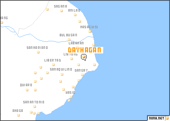 map of Dayhagan