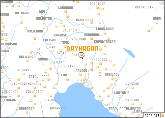 map of Dayhagan