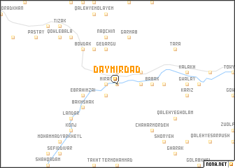 map of Dāymīrdād