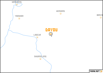 map of Dayou