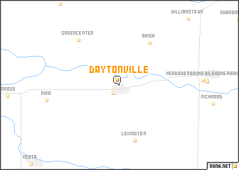 map of Daytonville