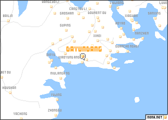 map of Dayundang