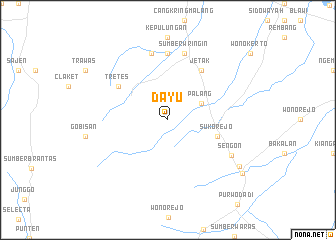 map of Dayu