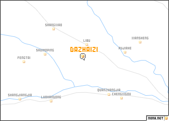 map of Dazhaizi