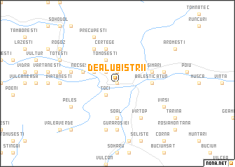 map of Dealu Bistrii