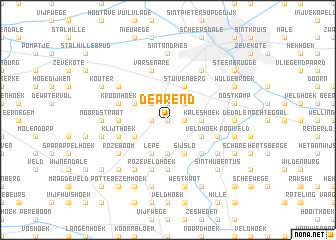 map of De Arend