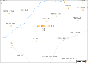 map of Deatonville