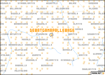 map of Debatgama-Pallebage