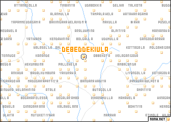 map of Debeddekiula