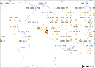 map of Debel Dyal