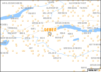 map of Deber