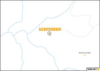 map of Debra Abbai