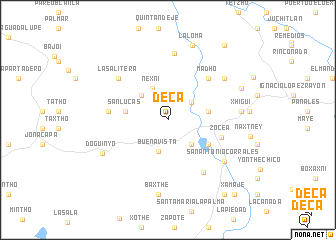 map of Deca