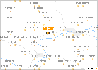 map of Decea