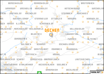 map of Dechen