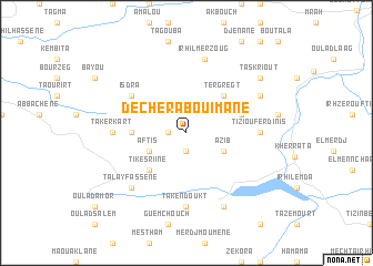 map of Dechera Bou Imane