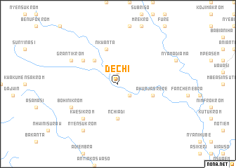 map of Dechi