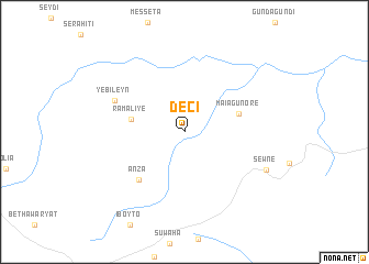 map of Deci