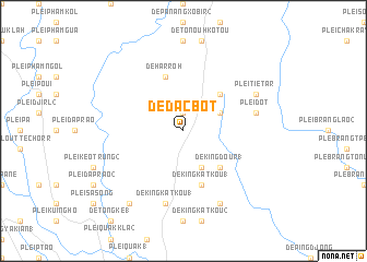 map of De Ðac Bôt