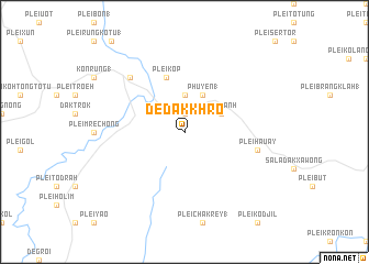 map of De Dak Khro