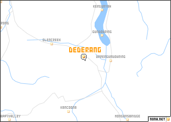 map of Dederang