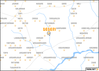 map of Dederi