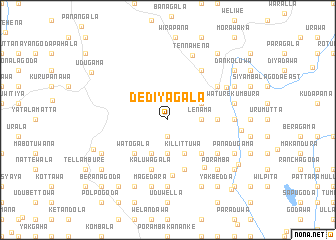 map of Dediyagala