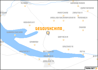 map of Dedovshchina