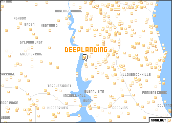 map of Deep Landing