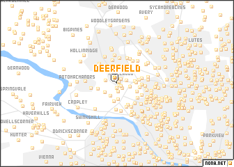 map of Deerfield