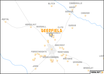 map of Deerfield