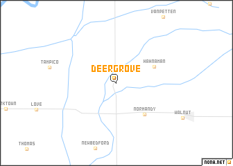 map of Deer Grove