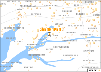 map of Deer Haven