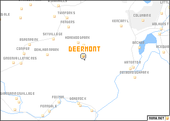 map of Deermont