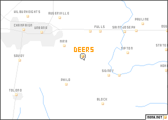 map of Deers