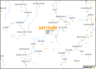 map of Deet Suba