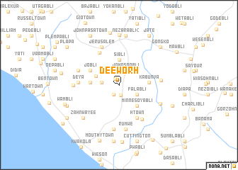 map of Deeworh