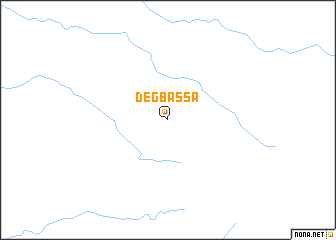 map of Degbassa