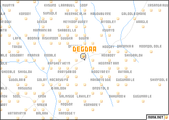 map of Degdaa