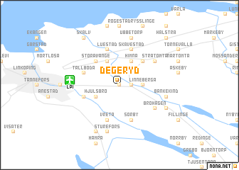 map of Degeryd